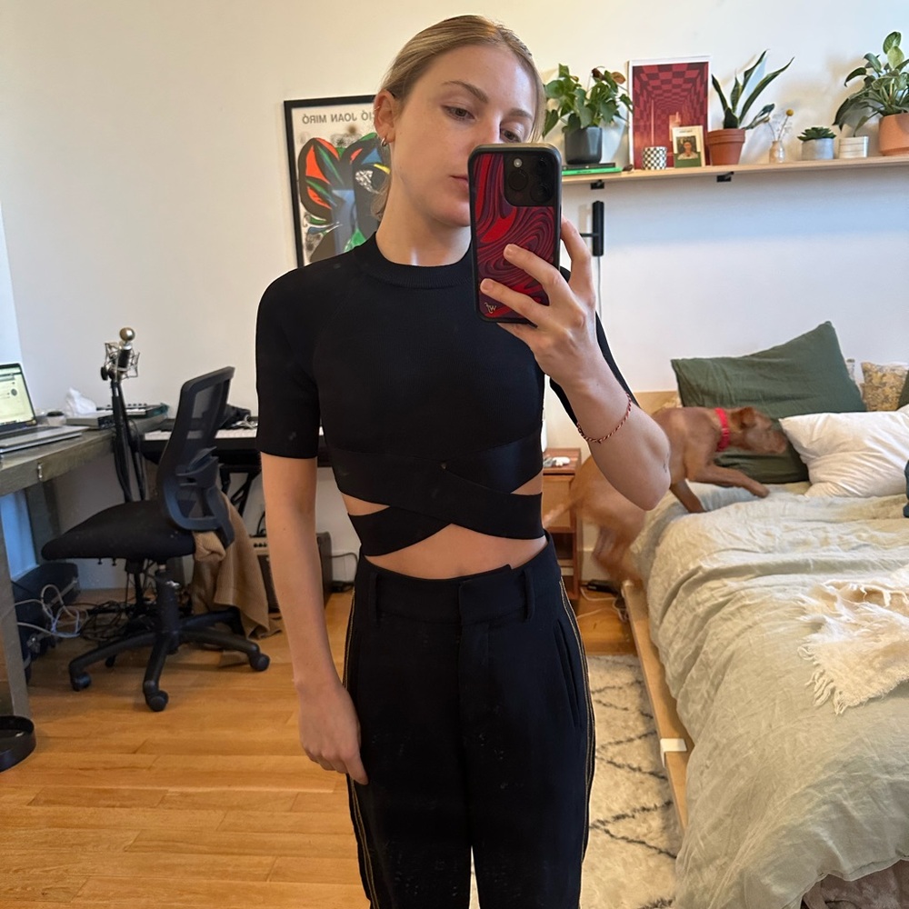 Alexander Wang cropped top